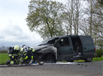 Prio 1 Brand Wegvervoer Auto Trekwei Driezum